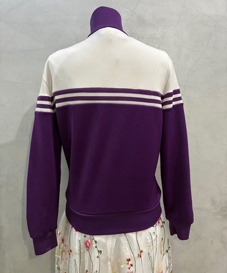 SPEEDO Bicolor High Neck Track Jacket PURWH