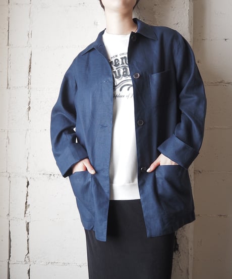 LAUREN RALPH LAUREN Linen Coverall Jacket NV