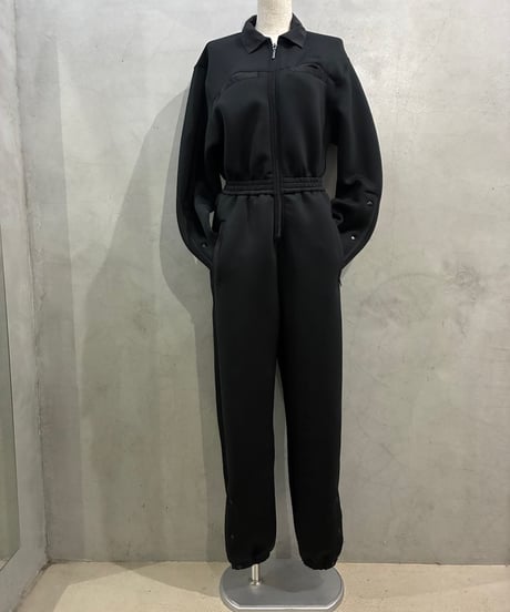 adidas One Point Zip Up Jumpsuit BK
