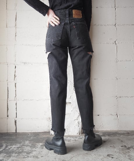 Remake Levi's550 Crashed Big Denim BK