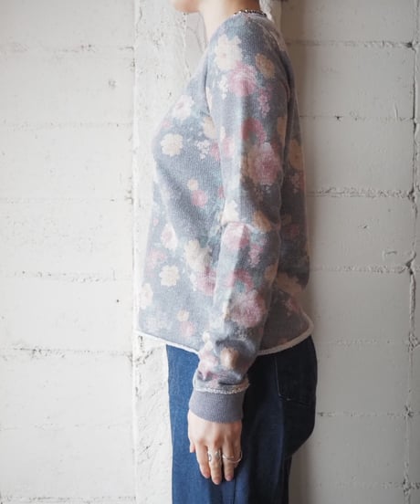 BENETTON Flower Print Sweat GR