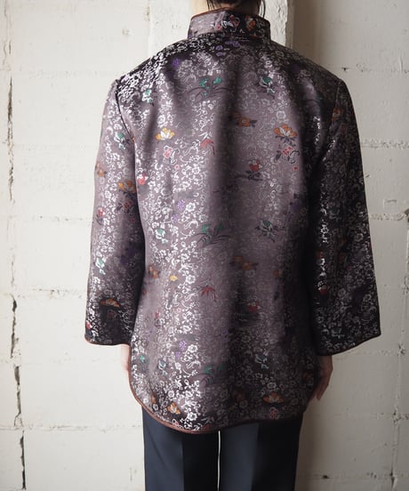 Jacquard China Jacket DBR