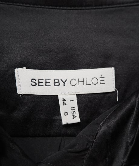 SEE BY CHLOE Frill Blouse BK