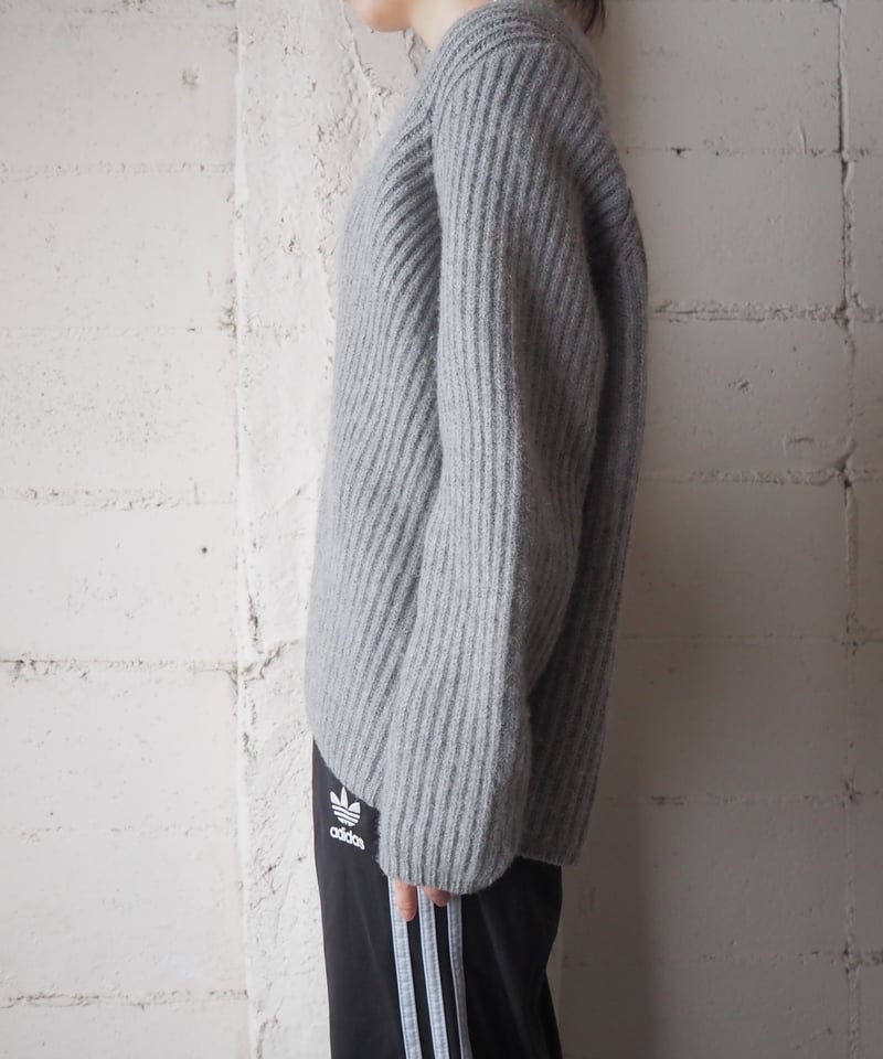 ACNE デボラ リブニット Acne Studios DEBORAH L RIB PAW15 Knit GR | Orfeo