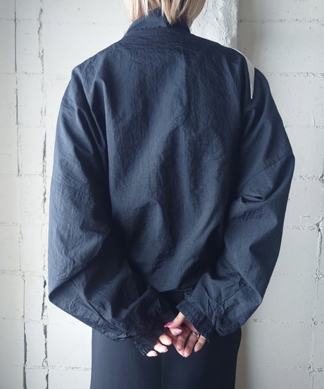 Reebok Bicolor Stand Collar Nylon Jacket BKWH