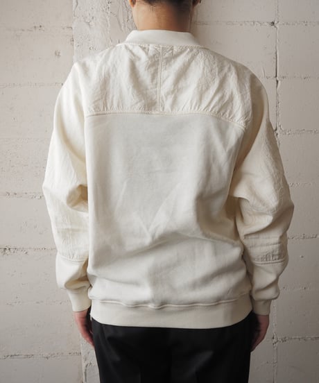 Knit × Nylon Docking Sweat IV