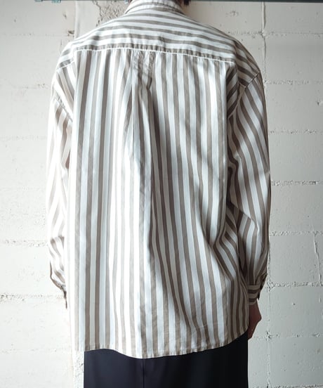 Tuck Front Stripe Shirt BEWH