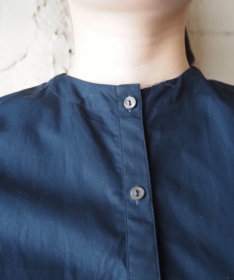 KENZO Removable Collar Puff Sleeve Blouse NV