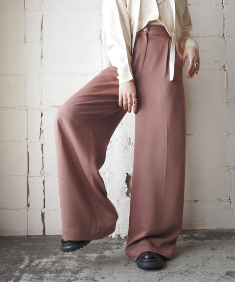 Tuck Flare Pants BR