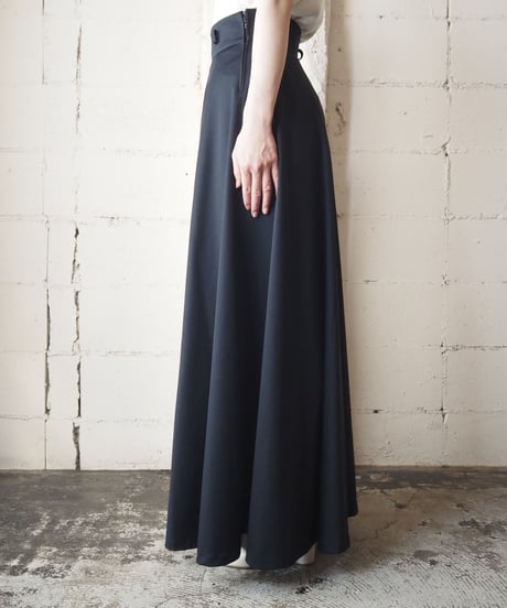 1970's Long Flared Skirt BK