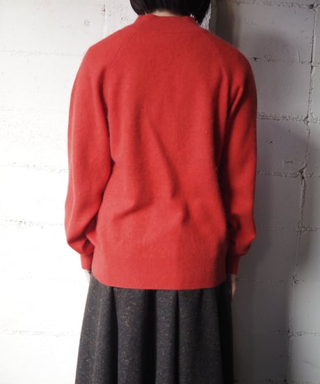 Angora Mix Mock Neck Sweater RE