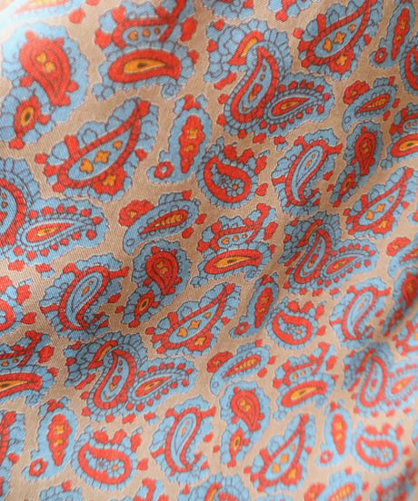 Paisley Flared Skirt PUR