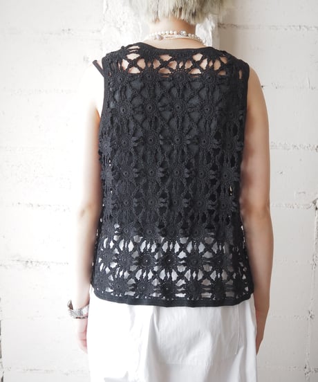 Motif Crochet Vest BK