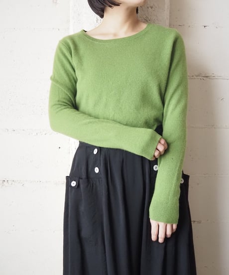 Crew Neck Cashmere Knit GN