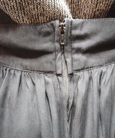 Wide Silhouette Suspender Pants BK