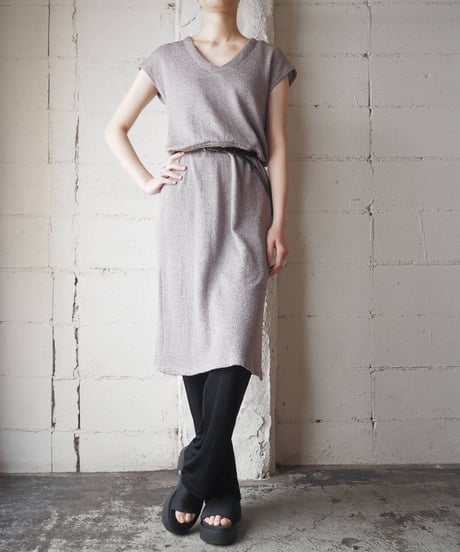 French Sleeve Knit Dress BE