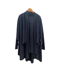 Dolman Sleeve Drape Stand Collar Tops BK