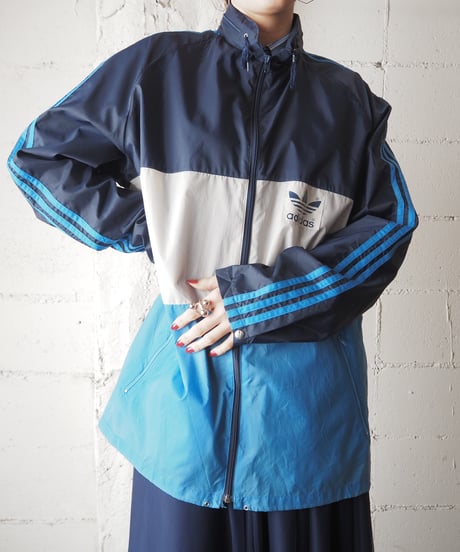 adidas Tricolor Zipup Jacket NVGRBL