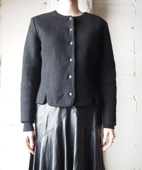 Tyrolean Knit Cardigan BK
