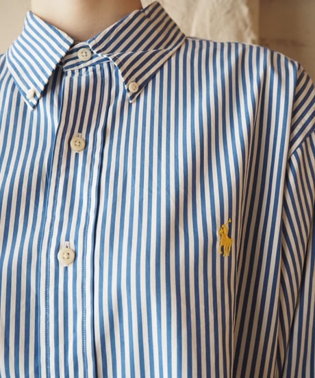 Ralph Lauren Stripe Shirt BLWH