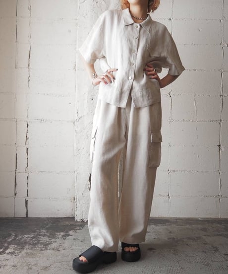 Linen S/S Shirt BE