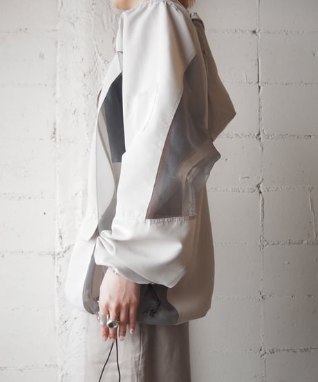 Sheer × Nylon P/O Jacket BEKA