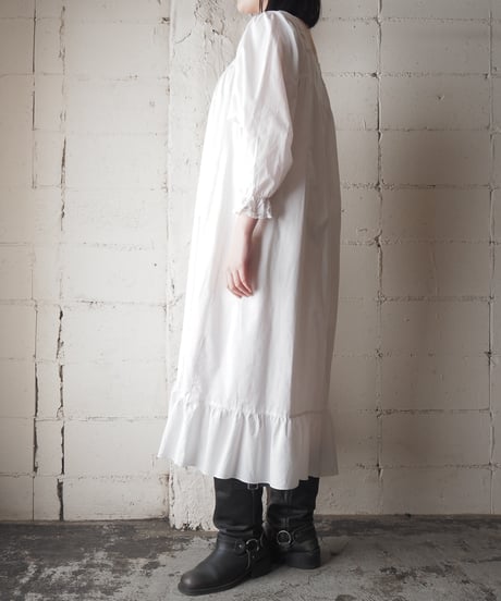 3 SUISSES Square Neck Night Dress WH