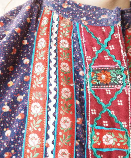Handmade Velour Embroidery Tyrolean Tape PUR