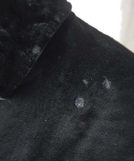 LAUREN Emblem Velvet Shirt BK