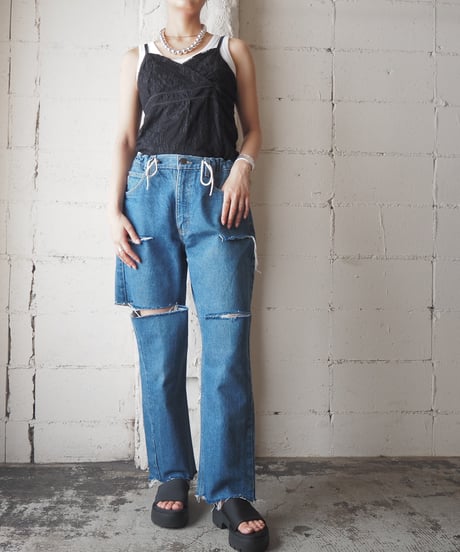 REMAKE carhartt Crashed Denim BL