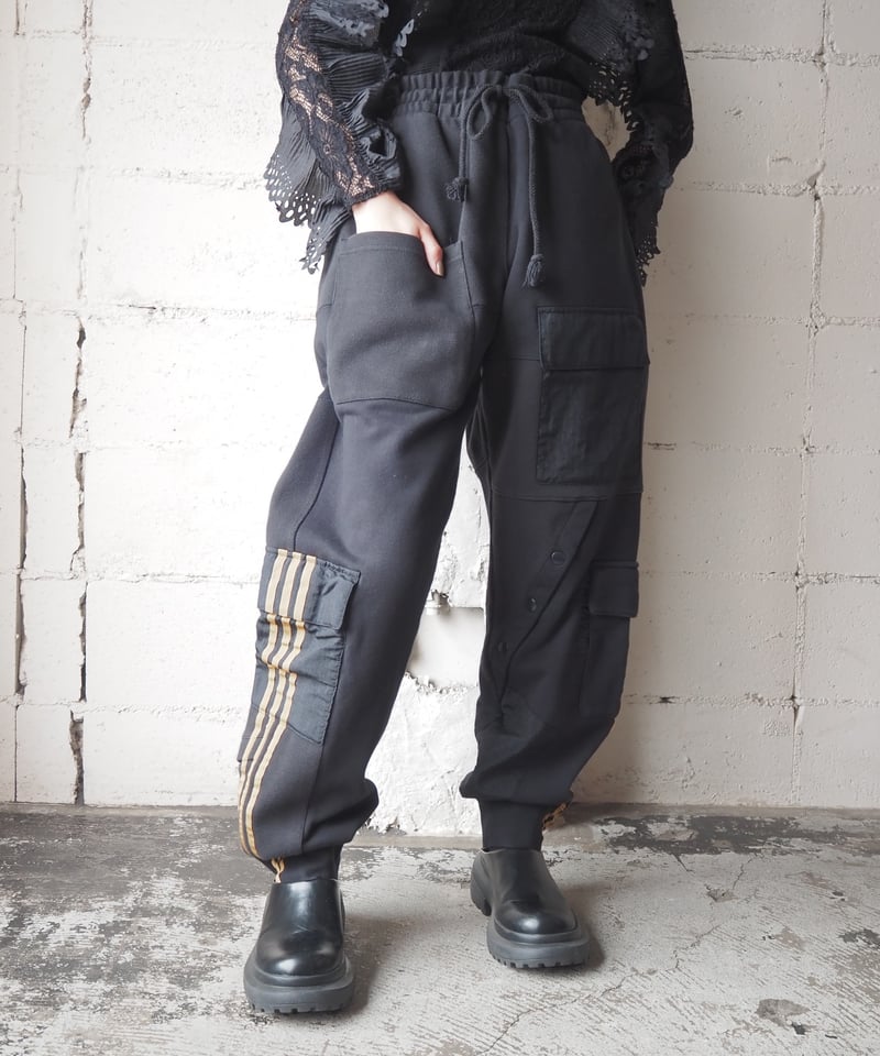 ivypark adidas カーゴパンツ adidas×IVYPARK Cargo Sweat Pants BK BR | Orfeo