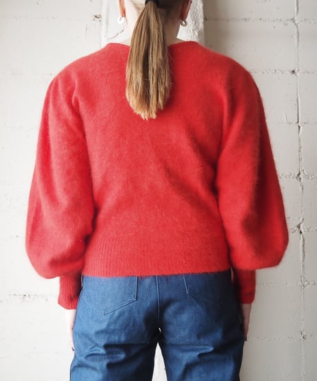 Volume Sleeve angora Knit RE