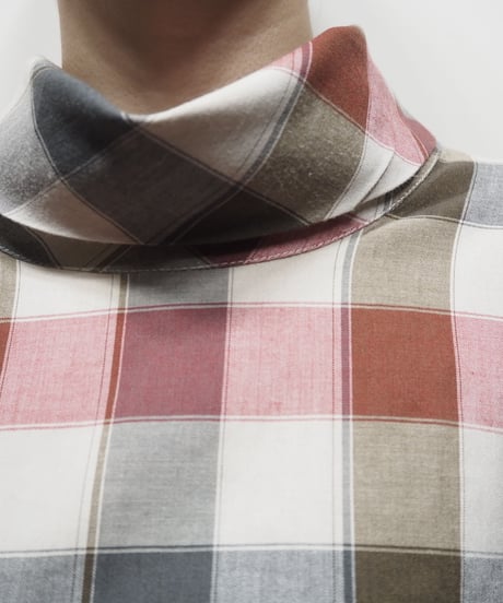 Pullover Check Blouse RE