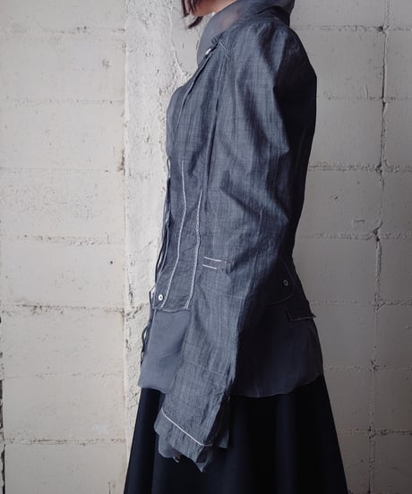 MARITHÉ FRANÇOIS GIRBAUD Layered Design Jacket GR