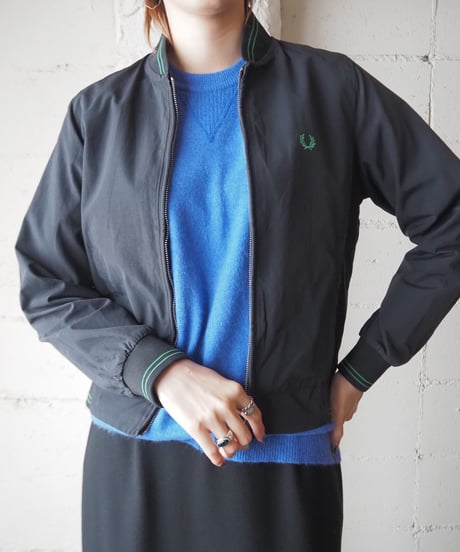 FRED PERRY Line Zip Up Jacket BKGN
