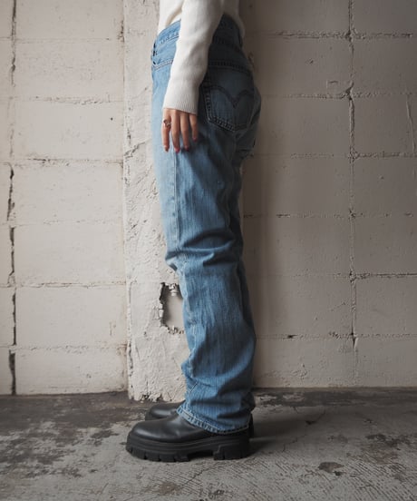 Levi's Straight Silhouette Denim Pants BL
