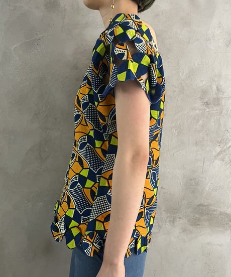 African Batik Blouse BLOR