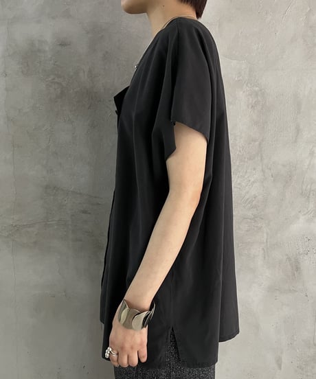 Front Design Pullover Tops BK