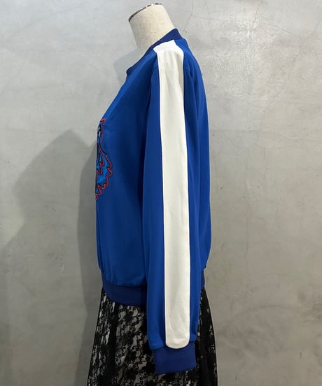 KENZO Tiger Embroidery Line Tops BL