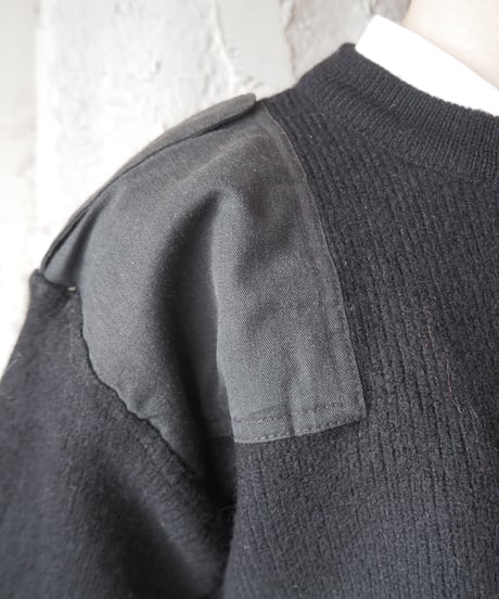 REMAKE Command Pocket Short Sweater BK