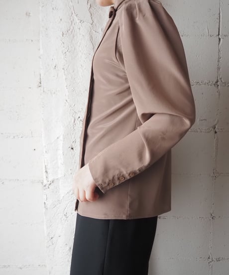 Piping Design Fly Front Shirt BR