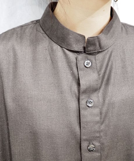Stand Collar Long Shirts BR
