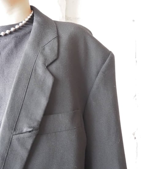1970-80's Euro Tailored Short Jacket BK
