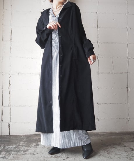 Fake Suede Shirt Dress BK