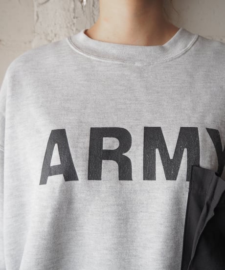 REMAKE ARMY Pocket Sweat GRBK