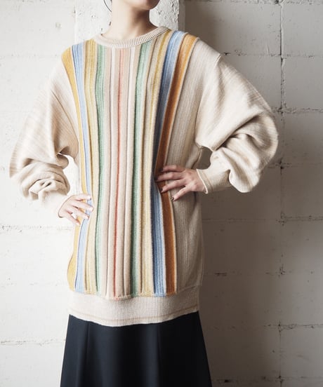 3D Stripe Knit BE