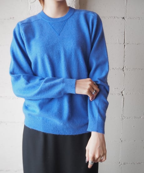 Front V Angora Mix Sweater PUR