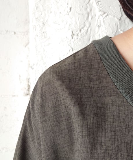 Asymmetric Dolman Sleeve Tops KA