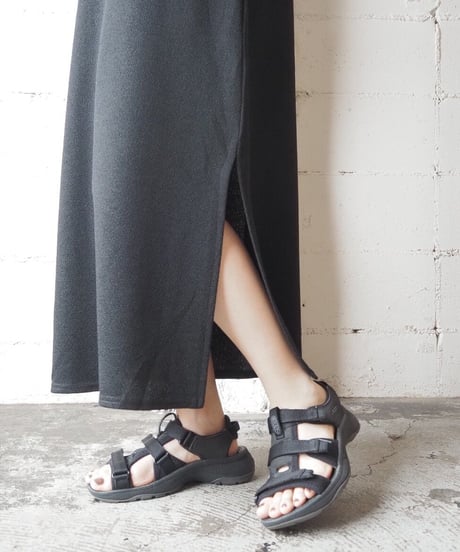 Sleeveless Side Slit Dress BK