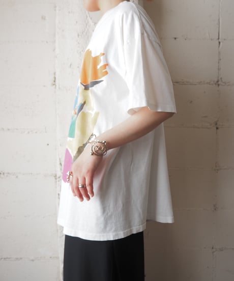 Paint Design Print Tee WHPIOR